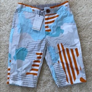 NWT milk and biscuits shorts boys medium 5-6